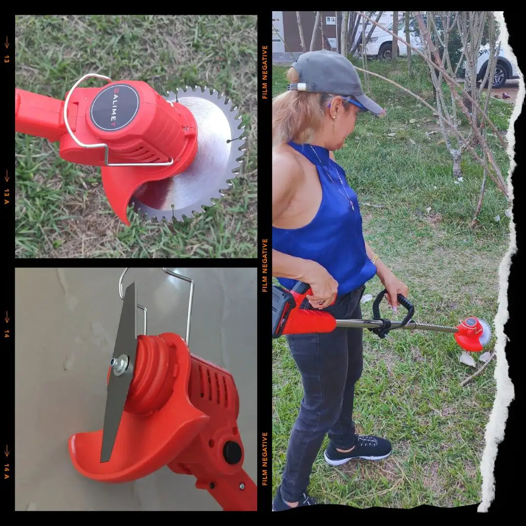 🌳 DESBROZADORA INALAMBRICA PORTÁTIL 12V 🌳