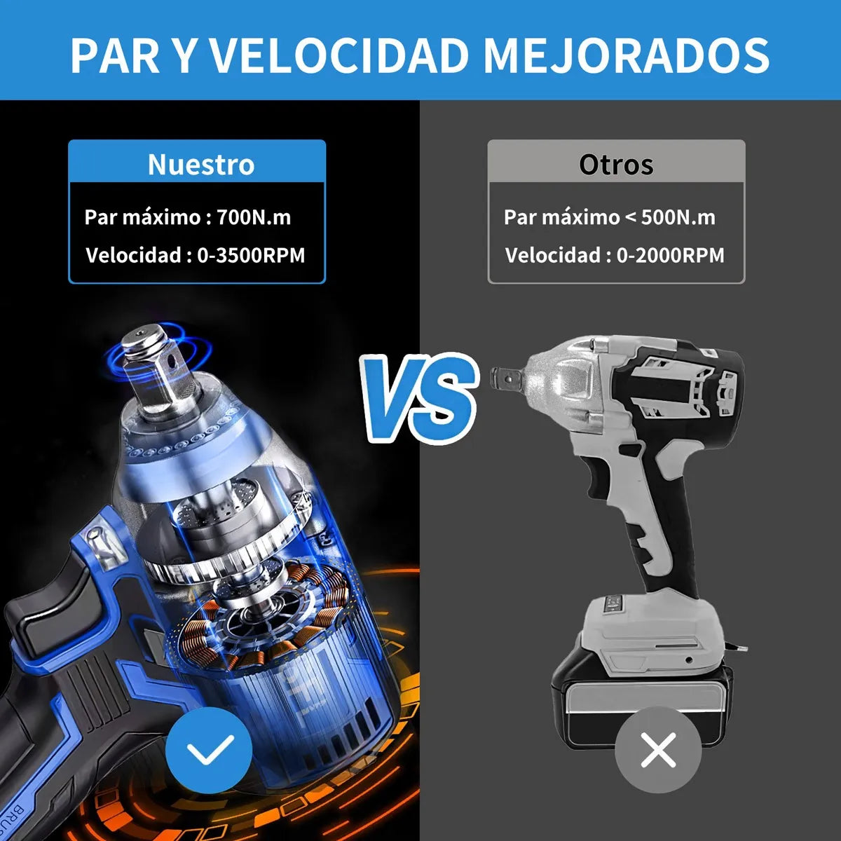 PISTOLA DE IMPACTO PROFESIONAL ASFL