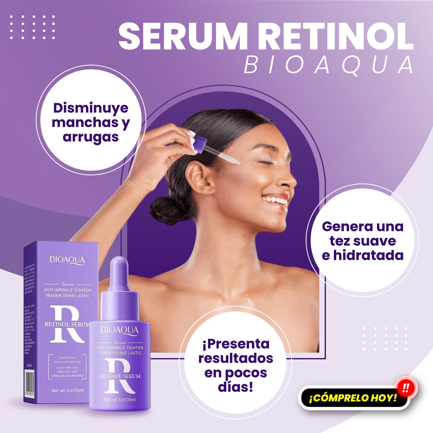 SERUM RETINOL BIOAQUA X2 (2 UNIDADES)