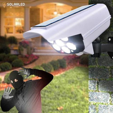 FOCO SOLAR TIPO CAMARA SEGURIDAD