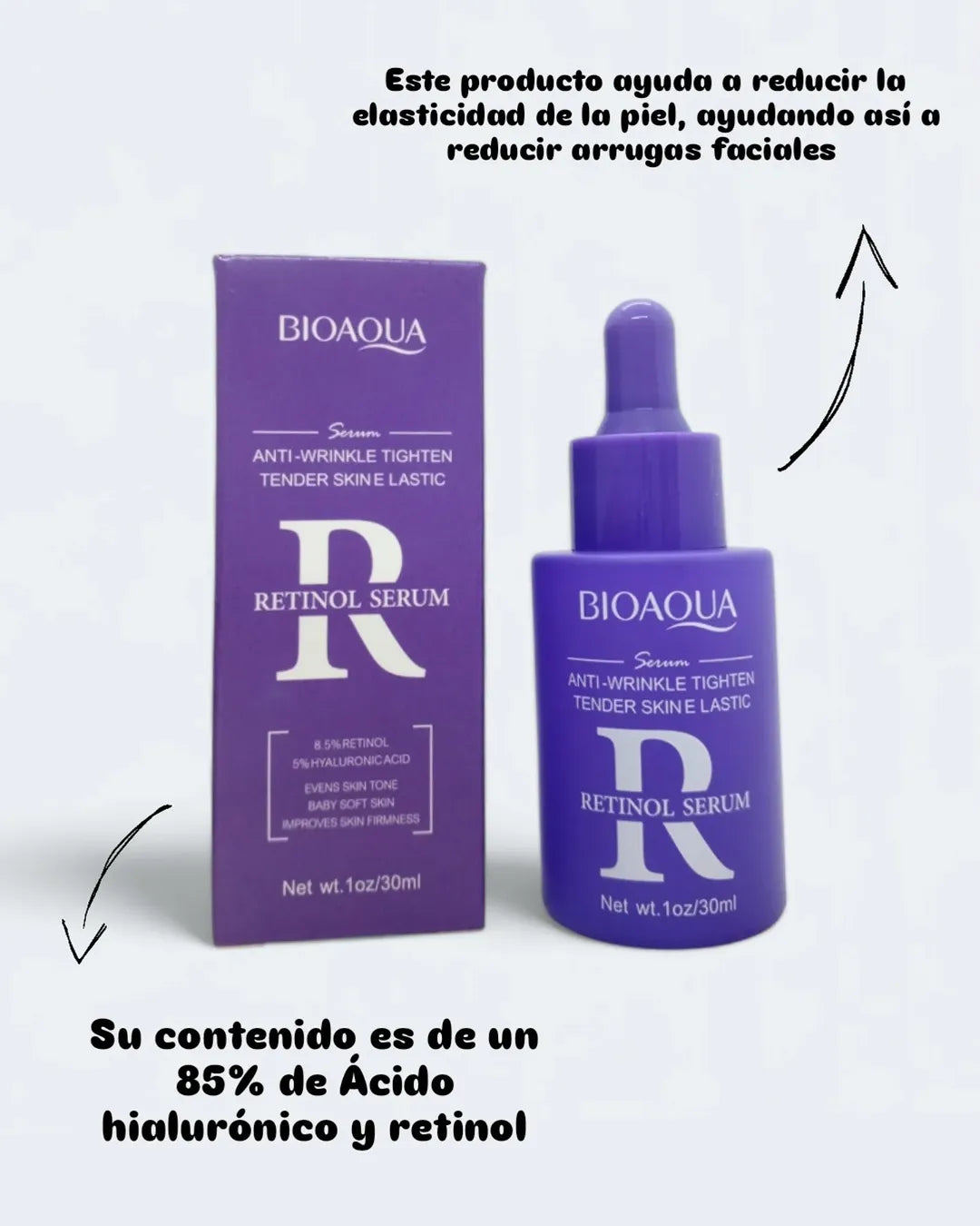 SERUM RETINOL BIOAQUA X2  (2 UNIDADES)