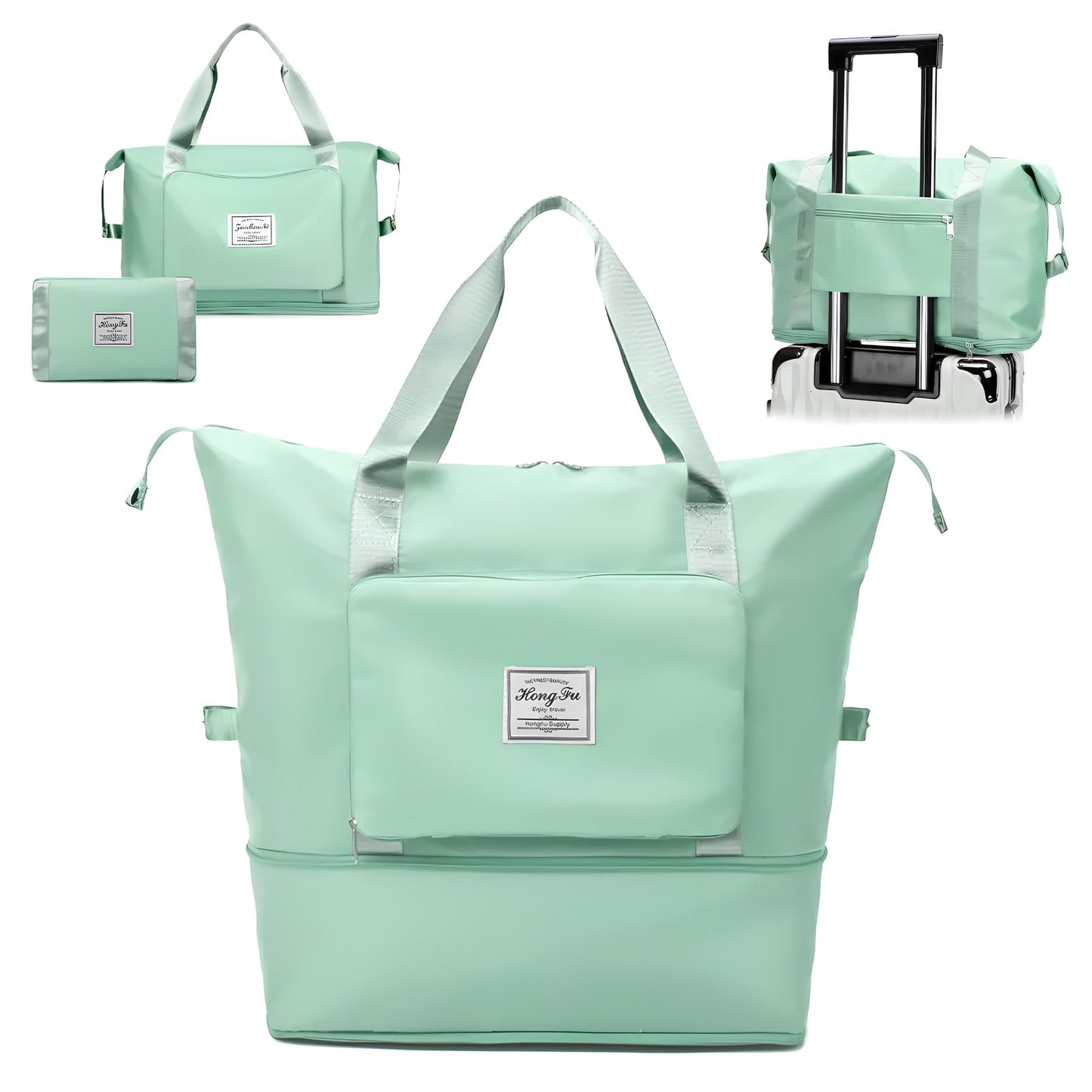 BOLSA DE VIAJE PLEGABLE Y EXPANDIBLE