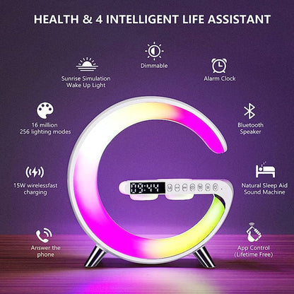 LAMPARA SMART CON CARGA INALAMBRICA
