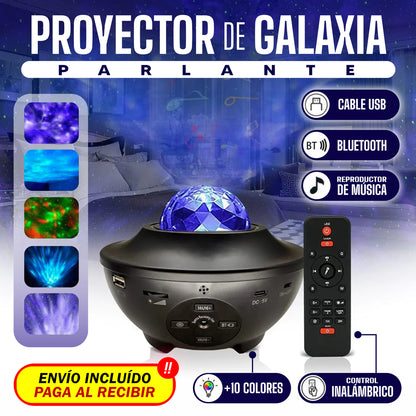 Proyector de Galaxia🌌 Parlante 🔊