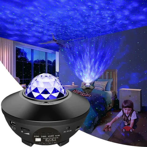 Proyector de Galaxia🌌 Parlante 🔊